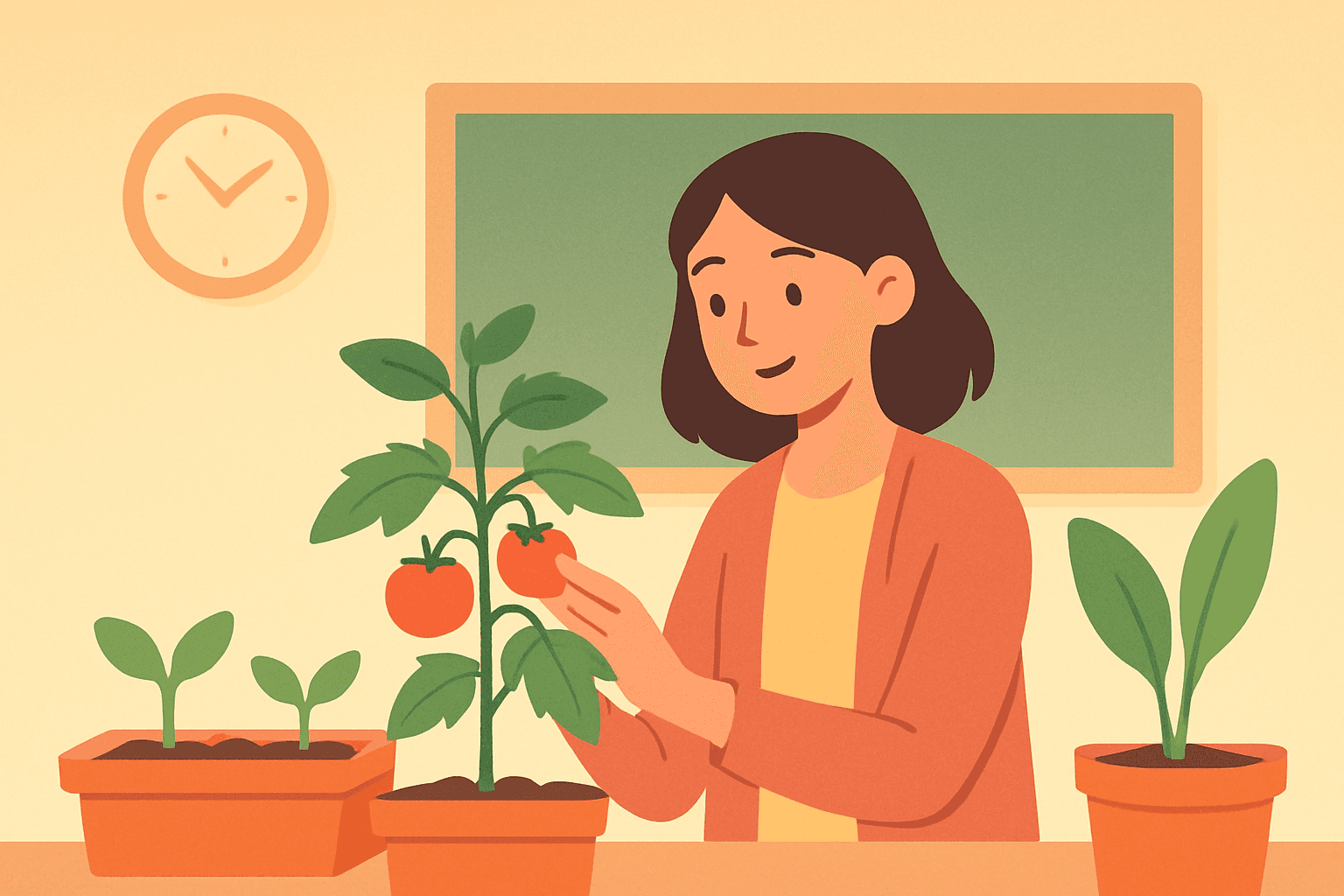 Integrating Environmental Education Through Classroom Gardening Projects