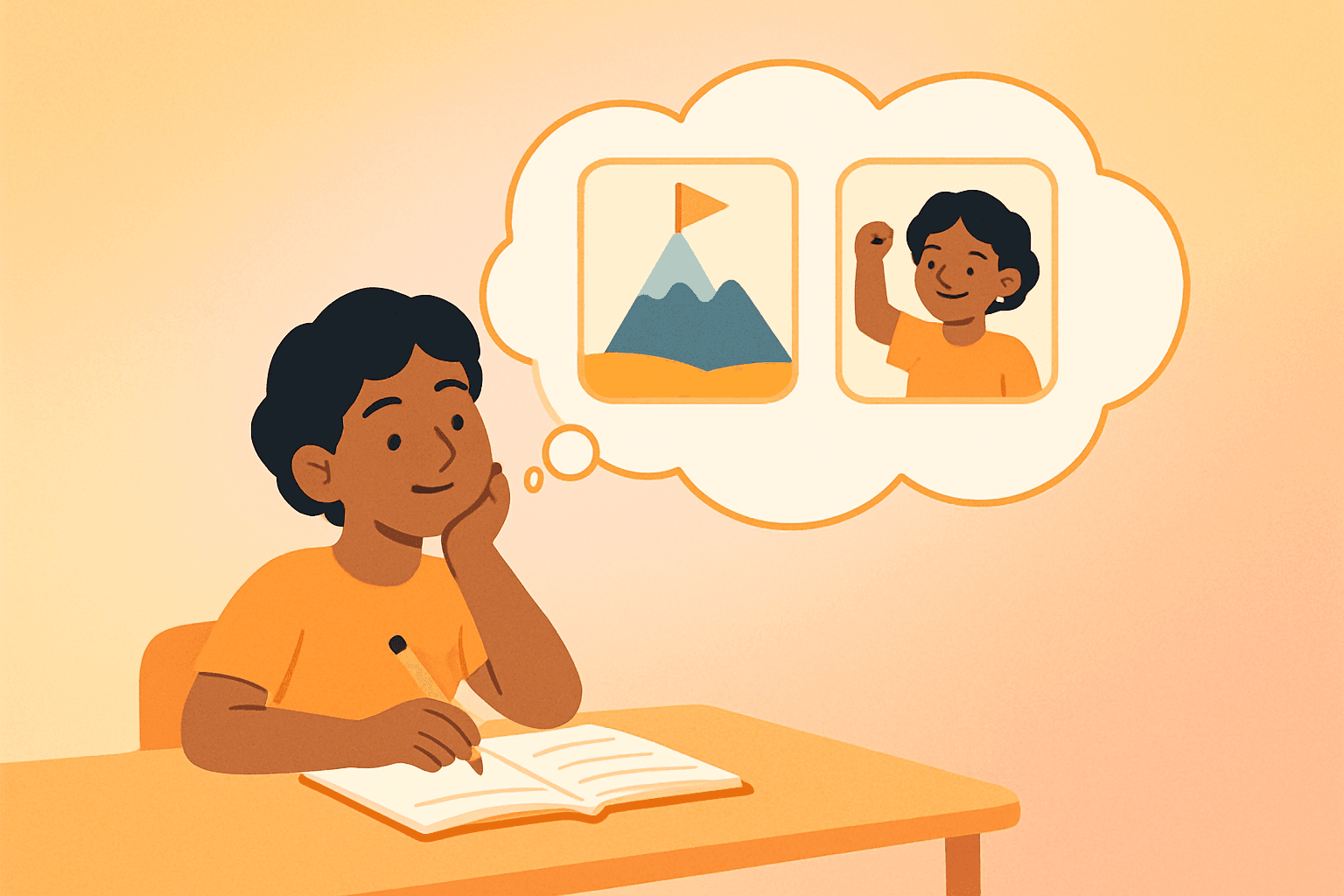 Use Visual Reflection Prompts to Foster Growth Mindset in Young Students